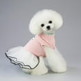 thumbnail image 3 of 1 vestido de rayas para mascotas., 3 of 3