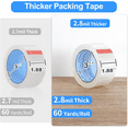 thumbnail image 6 of Clear Packing Tape (36 Rolls), Heavy Duty Packaging Tape for Shipping Packaging Moving RLINK Clear Packing Tape (36 Rolls), Heavy Duty Packaging Tape for Shipping Packaging Moving, 6 of 7