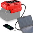 thumbnail image 1 of Solar Charger Adapter for Milwaukee 18V  Battery,Portable,Outdoor Work,Camping, 1 of 10