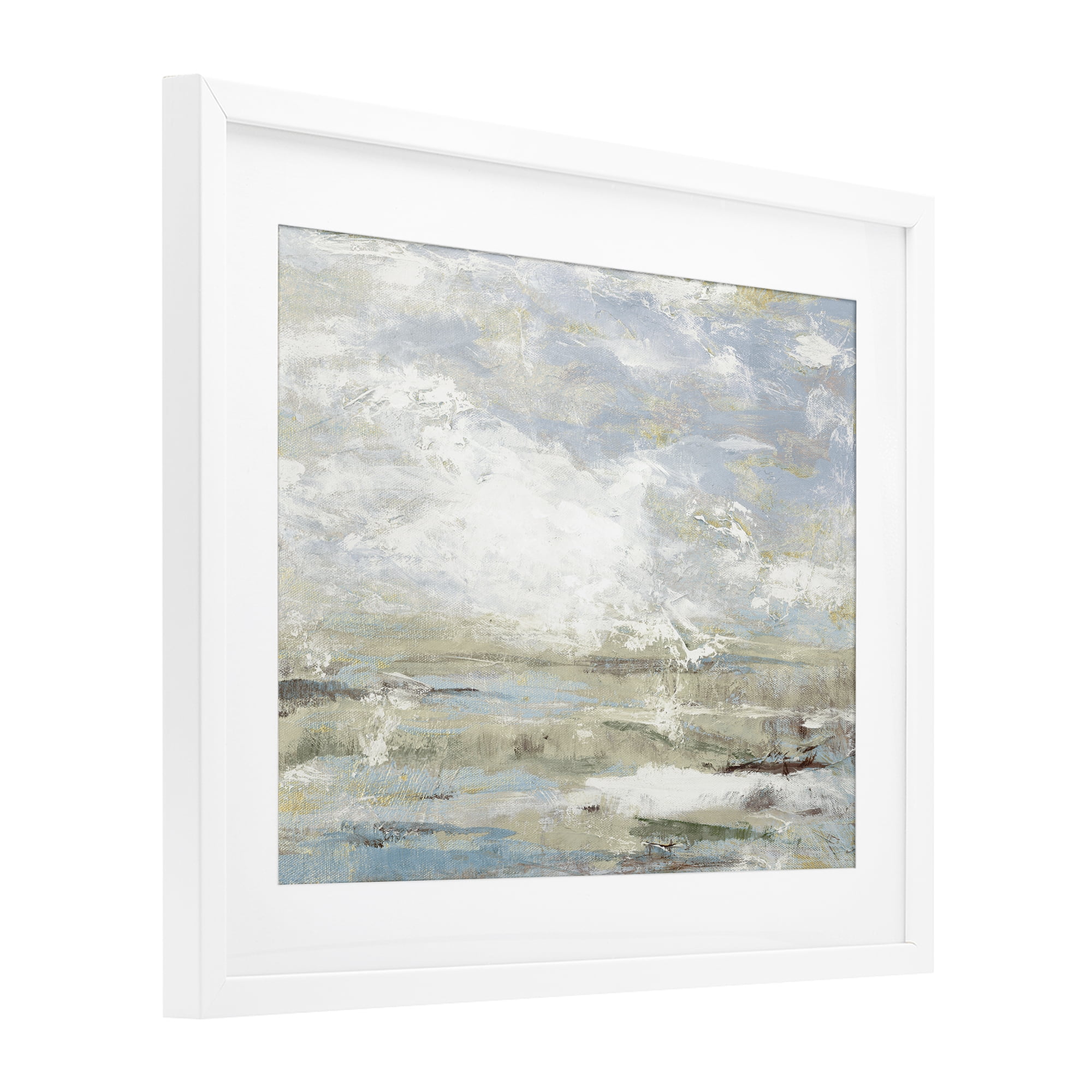 Stupell Industries Morning Mood Impression White Framed Print Under Glass, design by Lanie Loreth