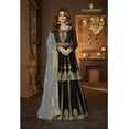 thumbnail image 2 of Stylish Women's Wear Designer Pakistani Indian Salwar Kameez Anarkali Lengha Suits ( Black, S - 38 ), 2 of 5