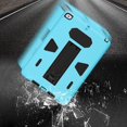 thumbnail image 6 of New iPad 9.7" Case, Dteck Shockproof Heavy Duty Rugged Hybrid Protective Case With Kickstand For Apple iPad 5th Genration 2017/iPad 6th Generation 2018, 6 of 6