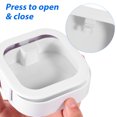 thumbnail image 4 of Miangastore 3pcs Retainer Cases Portable Storage Boxes Plastic Retainer Holders Denture Cases, 4 of 9