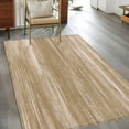 thumbnail image 2 of Rectangle Area Rugs 2.7 x 5 Ft, Brown Non-Slip Residential Carpet, Vintage Modern Abstract Art Ombre Indoor Crawling Mats Runner Rugs for Living Room/Dining Room/Bedroom, 2 of 8