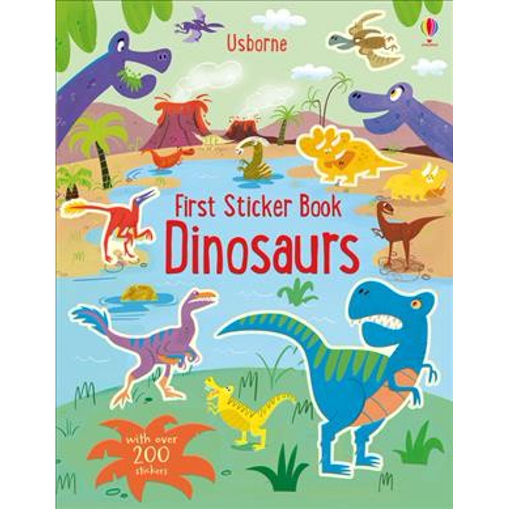 First Sticker Book Dinosaurs
