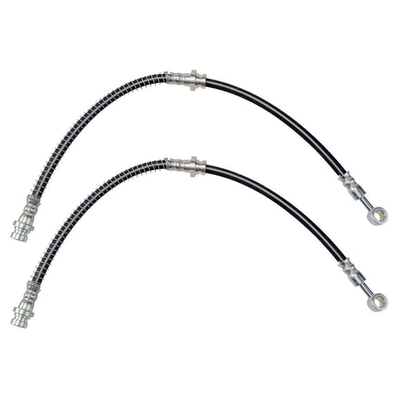 TRQ Front Brake Hose Set BLA63711 Fits Select 2000-2004 Volvo S40 , 2000-2004 Volvo V40
