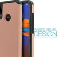 thumbnail image 4 of for Moto E6 Plus (6.1inch) Case Phone Case Shock Proof Edges Hybrid Hard Back Slim Bumper Cover (Rose Gold), 4 of 4
