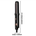 thumbnail image 3 of Green Mini Travel Curling Iron And Straightener 2 In 1 Portable Hair Styler For Short Hair Women Cordless Usb Rechargeable Heat Tool, 3 of 7