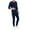 C-Navy42, variant on DHFJKG Mens Thermal Base Layer Long John Set Fuzzy Lining Warm Underwear Slim Fit Long Sleeve Crewneck Top Ankle-Tied Pants Outfits Comfort 2 Piece Sets