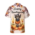 thumbnail image 2 of Happy Thanksgiving Belgian Malinois Welcome Thankful Fall Autumn Pumpkin Hawaiian Shirt Breathable Summer Unisex Merch Sheepdog Dog Lover Gifts - 02021, 2 of 6