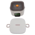 thumbnail image 1 of Lunch Intelligent Constant Temperature Bowl 500ml 7 Gears Timer Fast Heating Insulated Stainless Steel Electric Lunch Container, 1 of 7