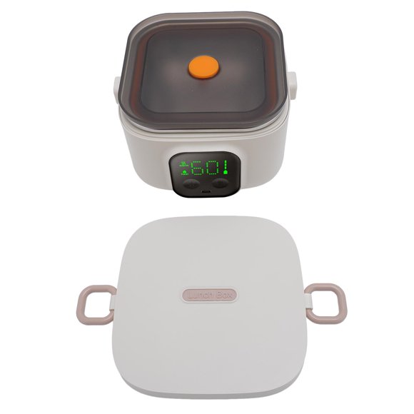 Lunch Intelligent Constant Temperature Bowl 500ml 7 Gears Timer Fast Heating Insulated Stainless Steel Electric Lunch Container