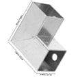thumbnail image 2 of DEEPCRAFF Zinc Alloy Pipe Connector Water Pipe Connection Fasteners Silver 1Pcs, 2 of 6