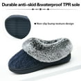 thumbnail image 5 of LORDFON Winter Fuzzy Womens Slippers Fluffy House Slippers with Memory Foam, 5 of 7