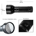 thumbnail image 4 of UV Flashlight Blacklight, Ultraviolet Light with 51 LEDs, Waterproof Blacklight Flashlights 395nm for Pets Dog Urine, 1Pcs, 4 of 8