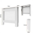 thumbnail image 6 of LUVODI 30x7.4x36 inch Horizontal Radiator Cover Grill Shelf Cabinet MDF Wood Modern Traditional Furniture, 6 of 8