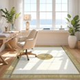 thumbnail image 3 of Design&I 3'x5' Ultra Soft Throw Mat, Greek Key Border Vintage Center Retro Meander Frame Bordered None Fluffy Washable Easy Care Indoor rug for Bedside Hallway, 3 of 7