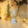 thumbnail image 4 of witspace Night Light Christmas Decor Crystal Angel Led Figurine Mini Bedside Lights Angel Led Lights Angel Lights for Room Angel Figurines Angels Miniature Guardian Angel Baby Gift, 4 of 9