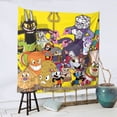 thumbnail image 3 of The Cuphead Show Tapestry Wall Hanging Wall Art Decor Wall Tapestry for Living Room Bedroom Dorm 59x59 inch, 3 of 7