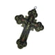 thumbnail image 4 of Crucifijo Cruz cristiana Colgante Oración Collar para Regalos de viaje Verde jinwen Colgante Cruz, 4 of 8