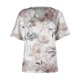thumbnail image 4 of Camisetas de gasa con estampado floral para mujer Blusas Camiseta de manga corta casual Camiseta de verano con cuello en V Tops tipo túnica Pompotops  hkajfhjk468445, 4 of 4
