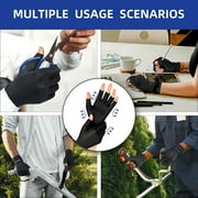 JIUFENTIAN Copper Arthritis Gloves,Compression Gloves for Women Men Joint Pain Hand Brace Support(m)