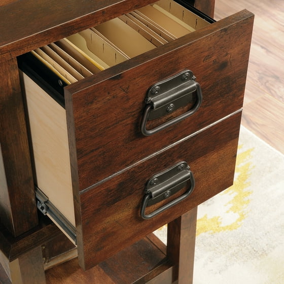 Sauder Viabella Desk Curado Cherry Finish Com