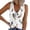 Khaki, variant on Wang6 Womens Plus Size Tank Tops Summer Ribbed Button up Sleeveless Shirts Causal Slim Fit Feather Printed Tunic T Shirts Tees Pink2 XL