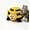 Bee, variant on Sisal Cat Scratcher for Indoor Kittens, Cute Animal Shape Toy with Ball,Bee