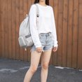 thumbnail image 2 of URSOFINE 3-in-1 Foldable Backpack, Lightweight Packable Travel & Tote Bag for Women, 2 of 7
