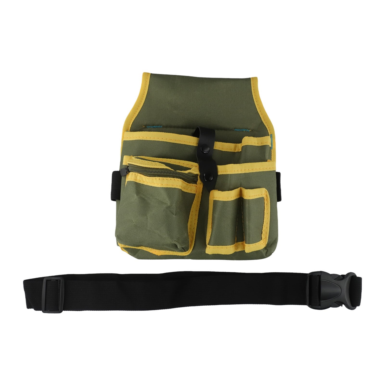 Electrician Canvas Tool Bag Pockets With Belt Organiser Storage Hardware Pouch Smile Home