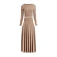 thumbnail image 1 of Conjunto de Vestido PRETTYGARDEN de Punto Acanalado con Top Corto y Falda Maxi Talla L, 1 of 7
