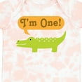 thumbnail image 4 of Inktastic 1st Birthday Alligator Jungle Boys or Girls Baby Bodysuit, 4 of 5