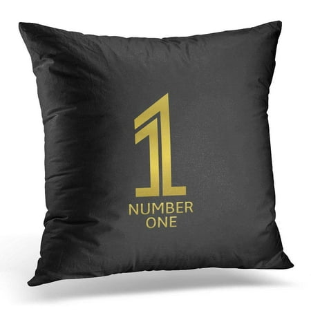 ARHOME Award Number One Best Champion Emblem First Place Pillows case 18x18 Inches Home Decor Sofa Cushion (Best Place For Sofas)