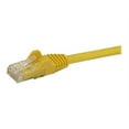 thumbnail image 3 of StarTech 6ft CAT6 Ethernet Cable - Yellow CAT 6 Gigabit Ethernet Wire -250Mhz 100W PoE RJ45 UTP Network Patch Cord Snagless with Strain Relief (N6PATCH6YL), 3 of 4