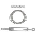 thumbnail image 4 of SWETRACE 1 Ensemble de Pièce de Fixation de Fil d'Échafaudage en Alliage d'Aluminium pour Projets de Bricolage, 4 of 8