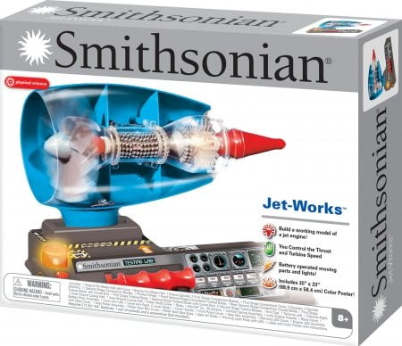 working jet engine model