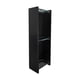 thumbnail image 3 of Mueble BOTIQUIN Gravita NEGRO CON REPISAS DE CRISTAL MDF 70cm alto 24cm largo 15cm fondo, 3 of 6