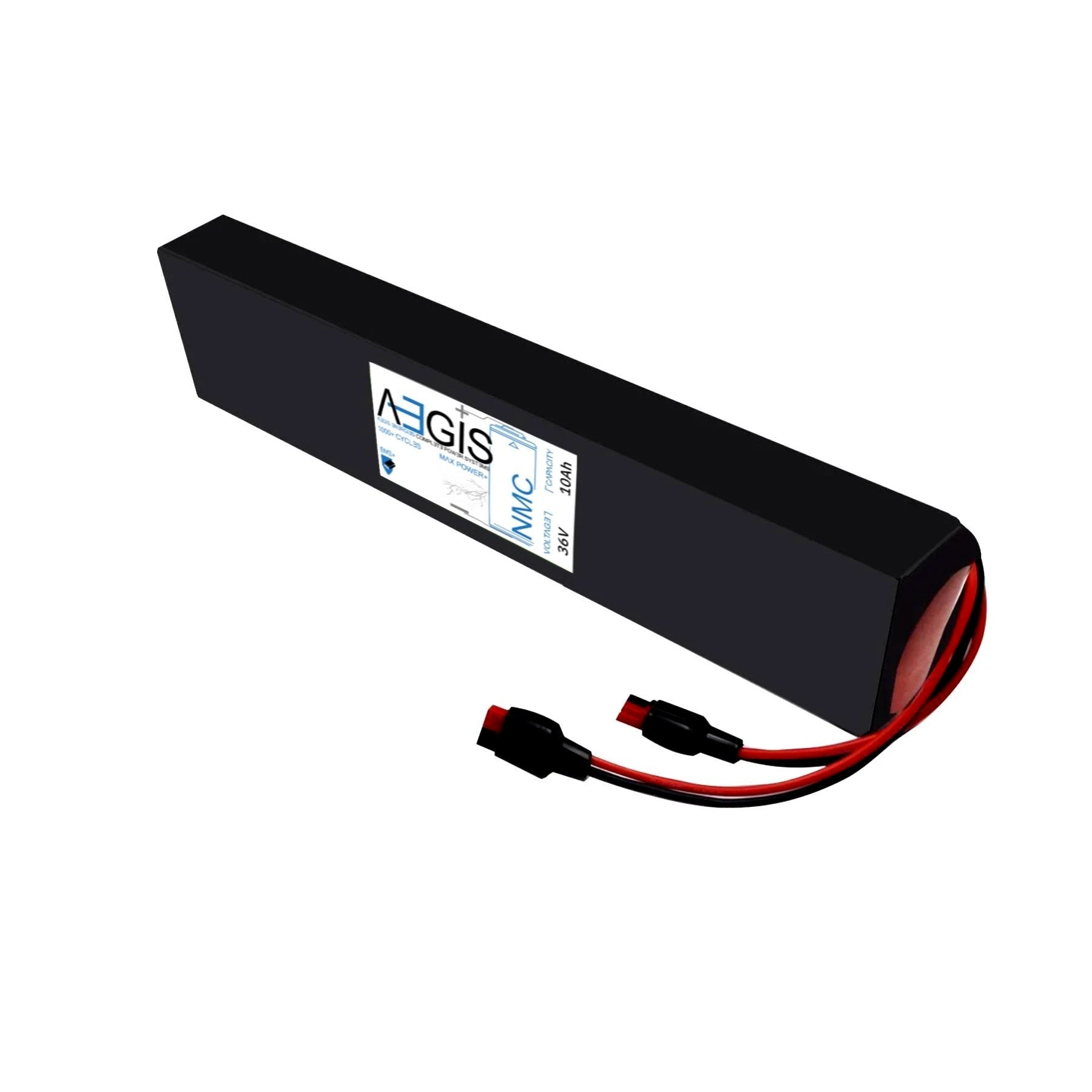 Aegis Battery 36V 10Ah Long Lithium Battery - NMC Deep Cycle Lithium-ion