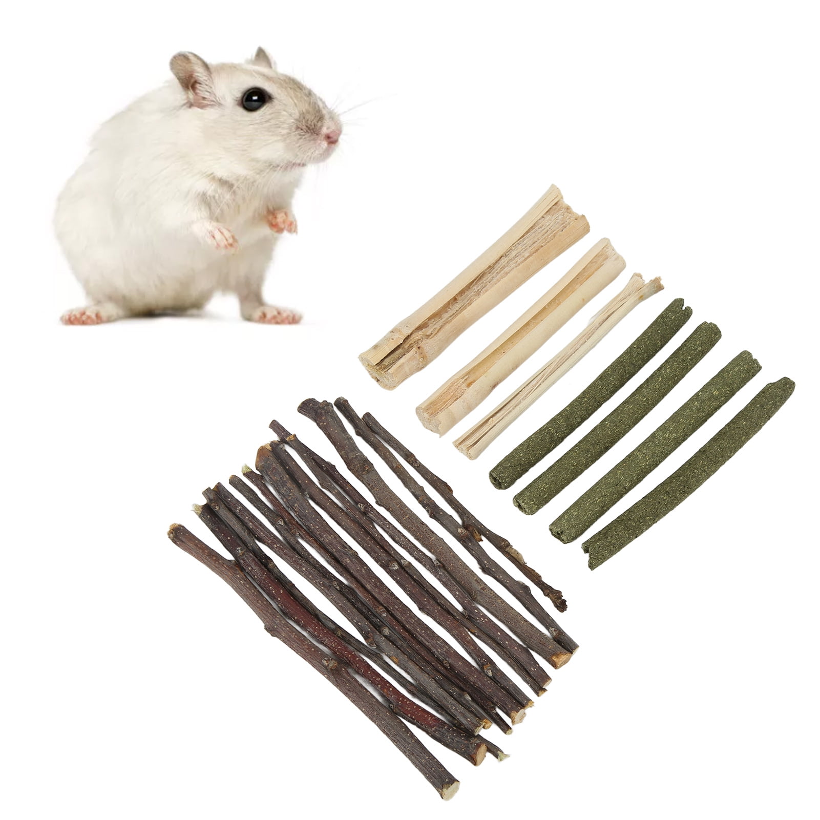 Hamster Chew Toy Set Sufficient Quantity Hamster Teeth Stick Hold and Play for Pet Toy 100g Walmart