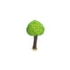 thumbnail image 1 of Wosthever Musgo Micro paisaje impermeable verde césped Base DIY decoración reutilizable ligero musgo colinas árboles Mini árbol Decoración Decoración 1.5 cm, 1 of 6