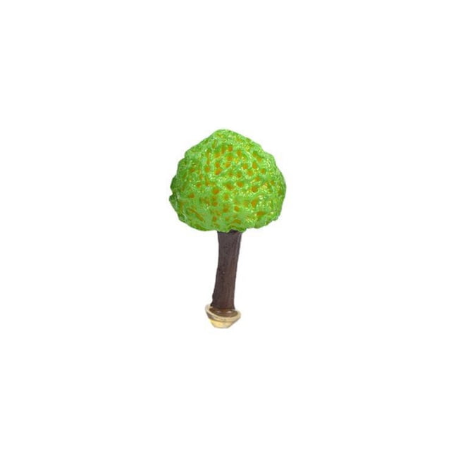 Toystoory Moss Micro paisaje impermeable verde césped Base habitación decoración reutilizable Mossy Hills árboles Mini árbol decoración para oficinas Decoración 1.5 cm Toystoory HA080063-02