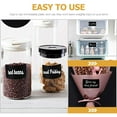 thumbnail image 4 of Miangastore 300pcs Waterproof DIY Chalkboard Stickers Removable Label Stickers for Kitchen, 4 of 8