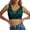 Green, variant on Women's Strapless Underwear Thin Model Cup Big Chest Gathering Support No Underwire Bra, 40, Black