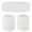 White, variant on GOGO Sweatband Set Sports Athletic Exercise Headband Wristband Set Royal Blue