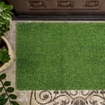 thumbnail image 3 of GOOHOCHY Green NonSkid Polypropylene Fiber Door Mat with Scraper Function for Home Use 2 cm Thickness, 3 of 8