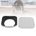 thumbnail image 3 of Camera Lens Hood Aluminium Alloy Accurate CNC Fine Processing Lens Hood Shade Protector with Cap, 3 of 7