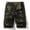 Green, variant on AXXD Men Shorts With Zipper Pocket Sports Leisure Multi-Pockets Relaxed Summer Shorts Clearance