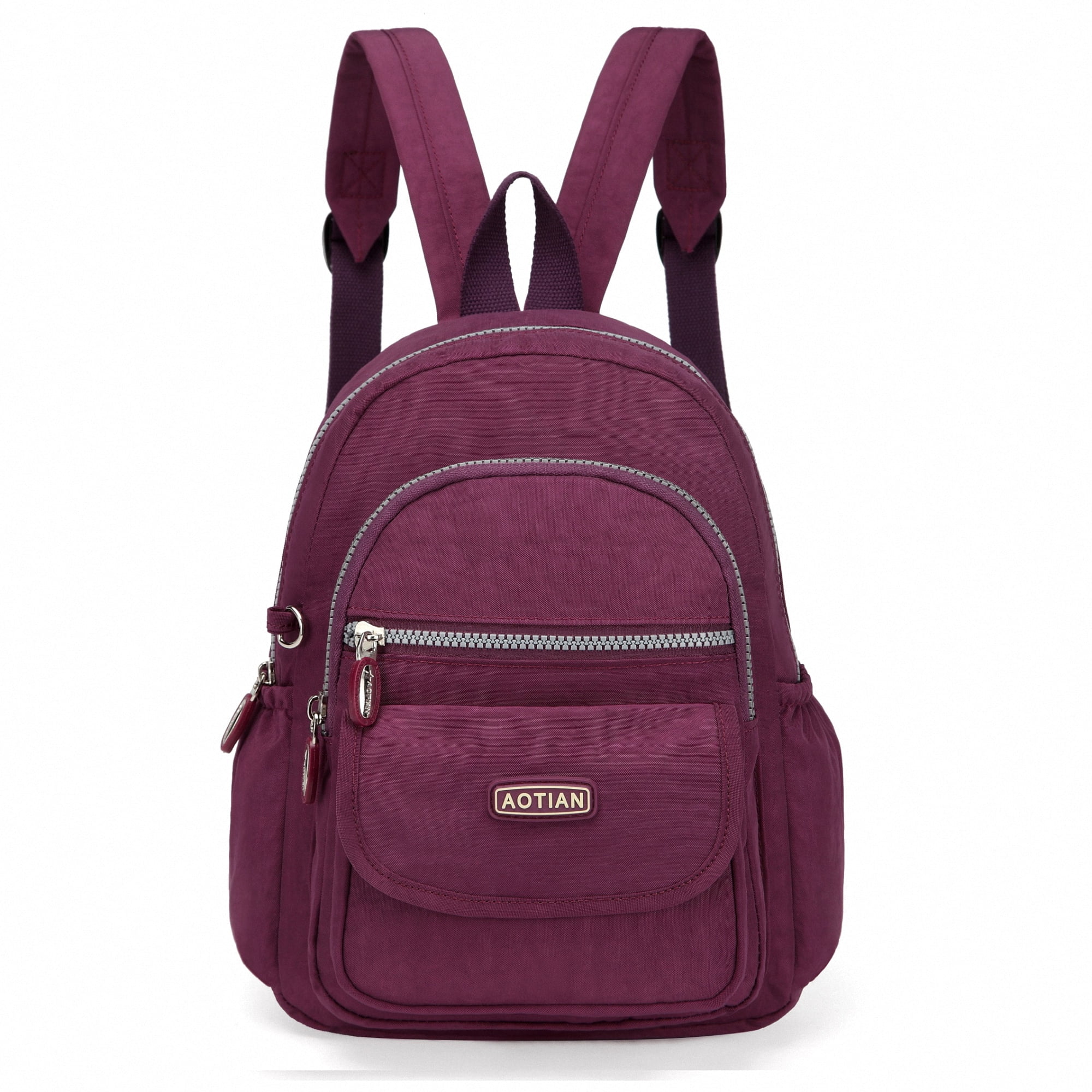 gazigo mini backpack Black Small Purple Backpack Purse Gazigo Nylon Travel Backpack Purse  Women's Small India Ubuy