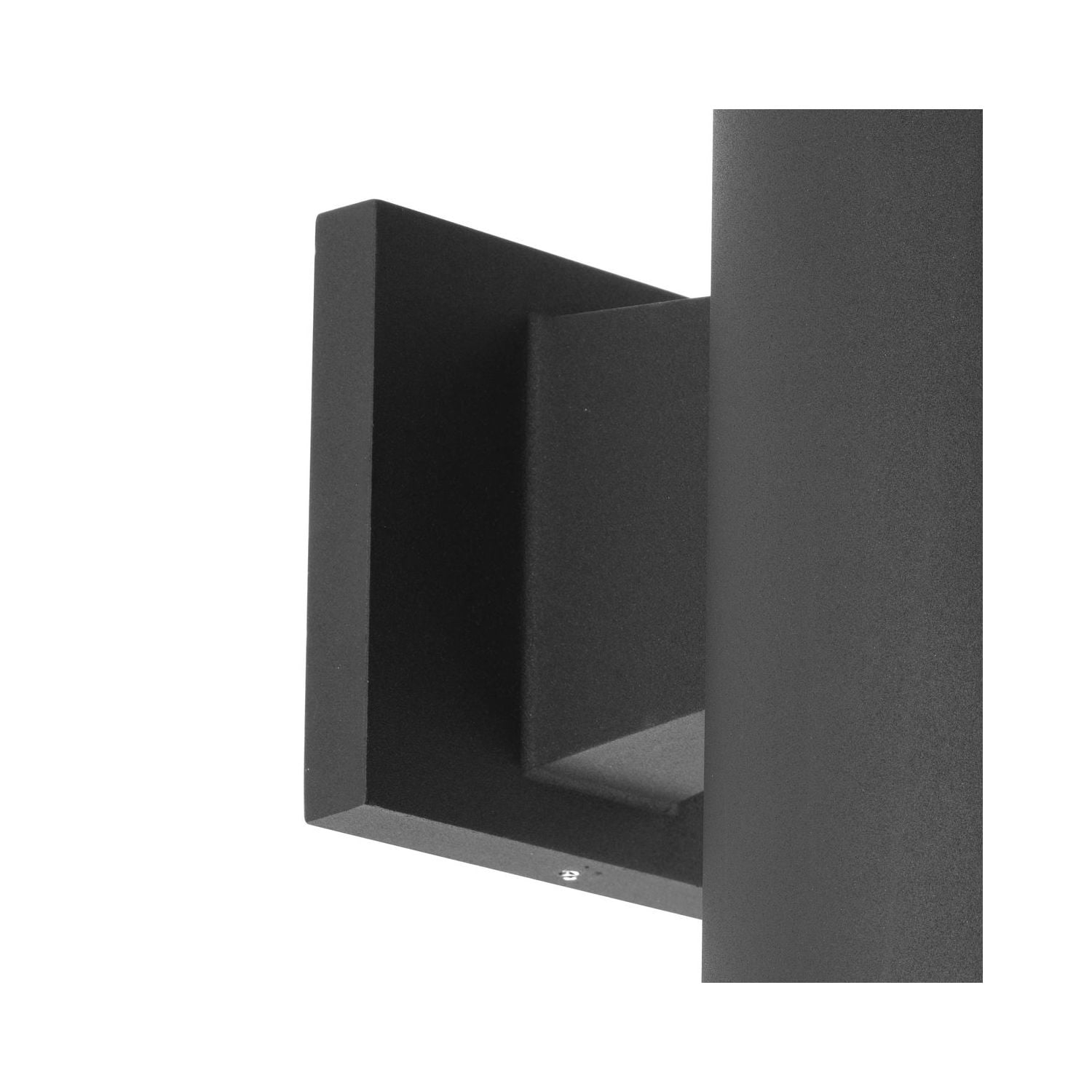 5" Black Outdoor Wall Cylinder